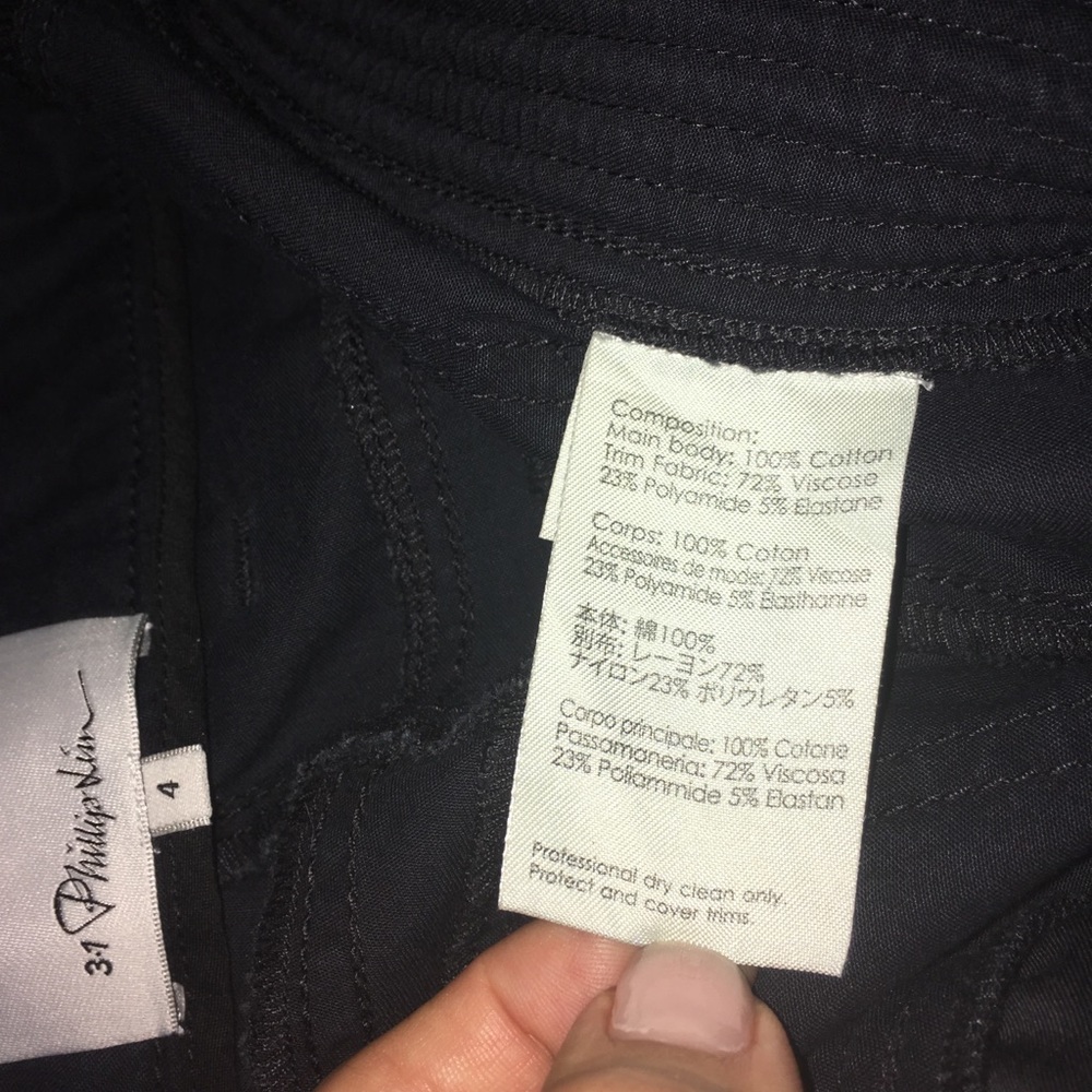 3.1 Phillip Lim Moto Pants NWOT - Picture 8 of 10